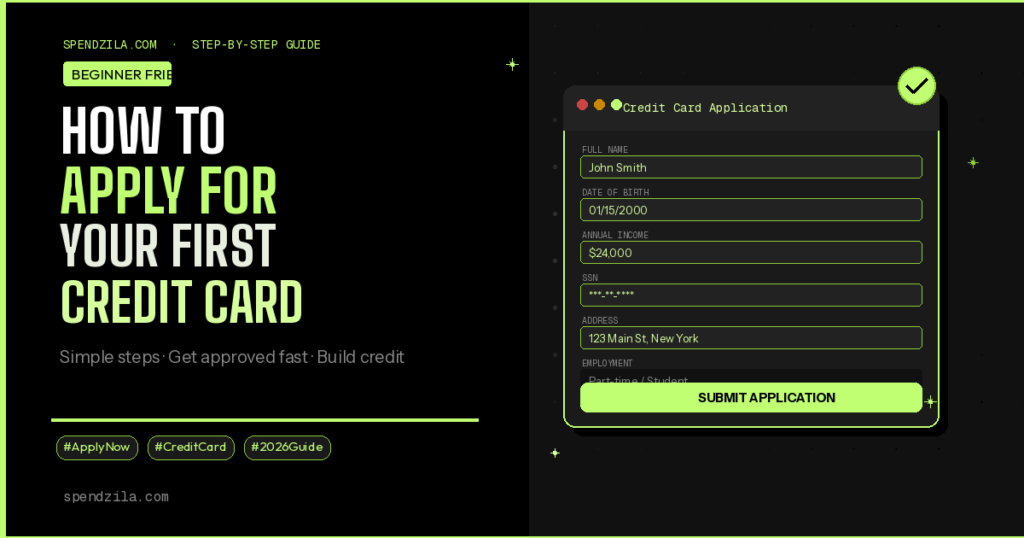 How to Apply for Your First Credit Card