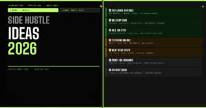 side hustle ideas 2026